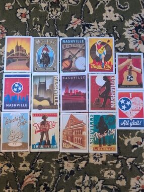 Spirit Of Nashville 4x6 Postcard Set